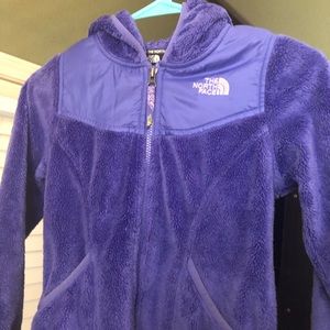 Girls purple northface jacket size 7/8